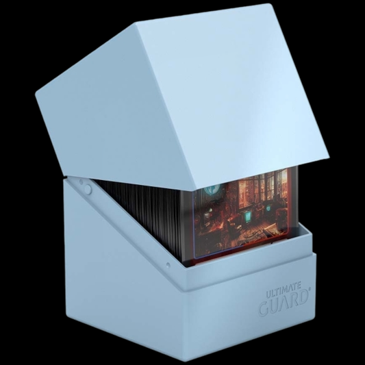 Boulder 100+ Deck Box: Solid Pastel Baby Blue