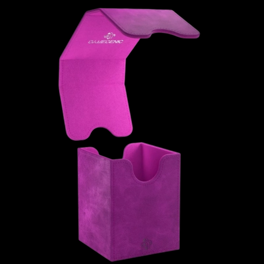 GAMEGENIC: SQUIRE 100+ XL DECK BOX (PURPLE)