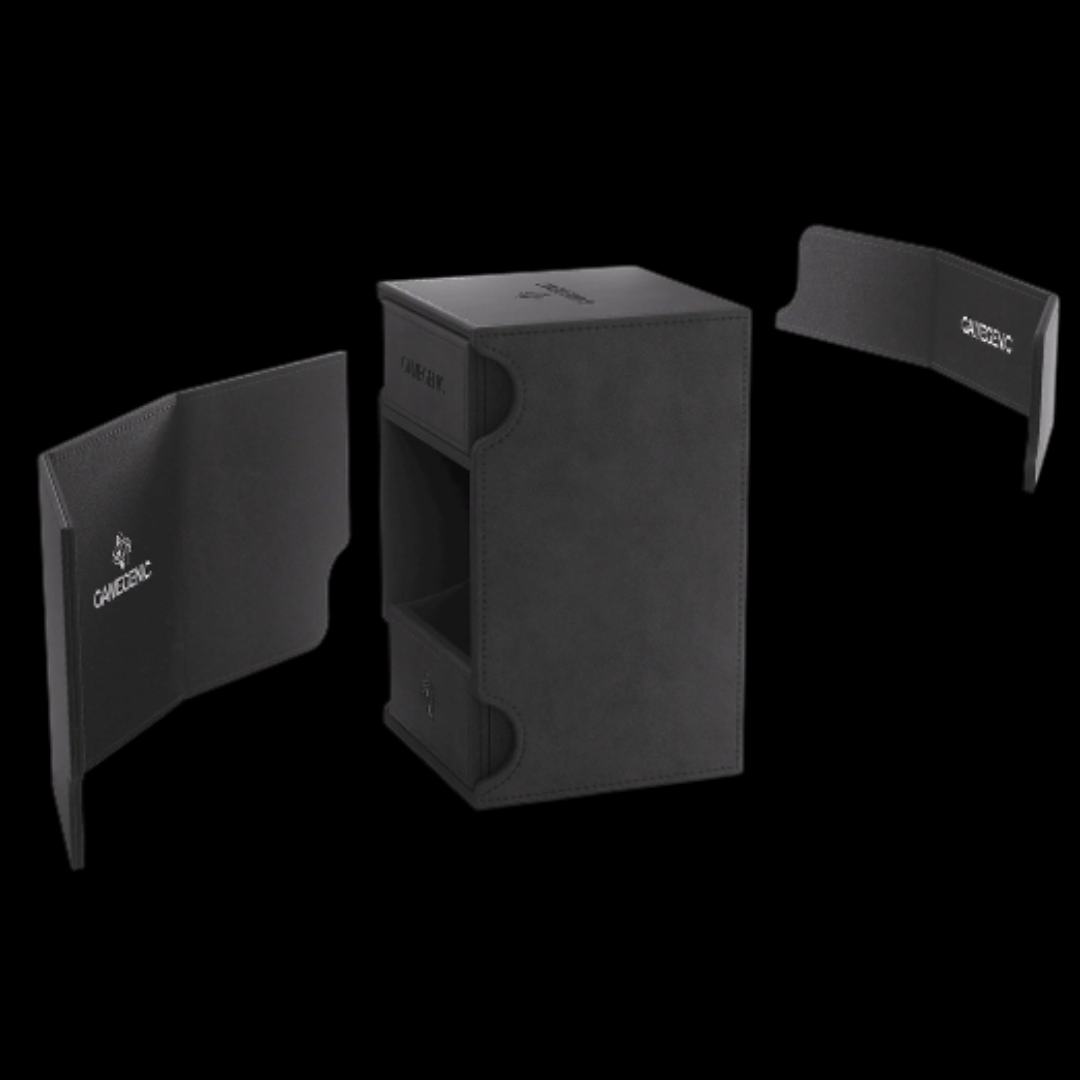 GAMEGENIC: WATCHTOWER 100+ XL DECK BOX (BLACK)