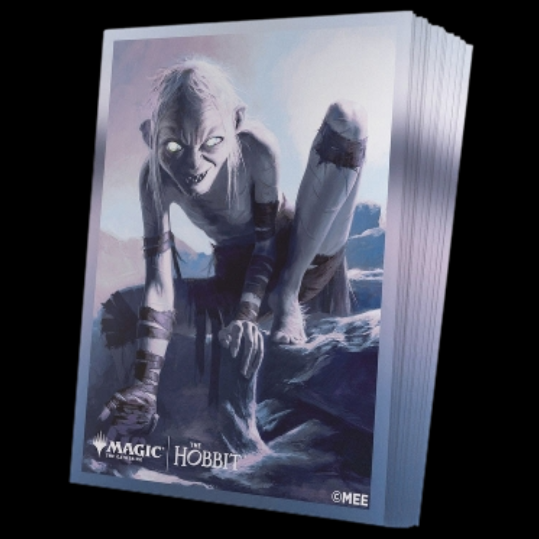 GAMEGENIC: MAGIC THE GATHERING: THE HOBBIT: PREMIUM ART SLEEVES: GOLLUM THE RIDDLE MASTER