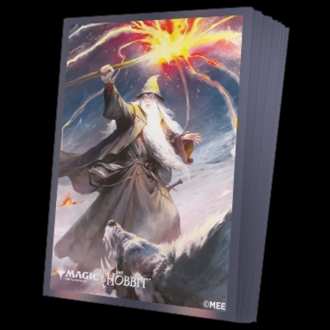 GAMEGENIC: MAGIC THE GATHERING: THE HOBBIT: PREMIUM ART SLEEVES: GANDALF, SHADOWS FOE