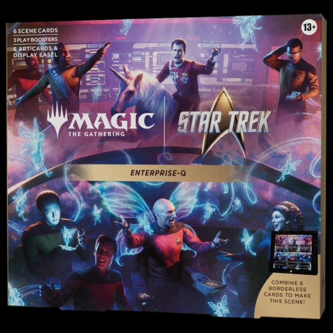 PRE ORDER Magic The Gathering: Star Trek Scene Box - Enterprise-Q (EXPECTED TO SHIP 11/13)