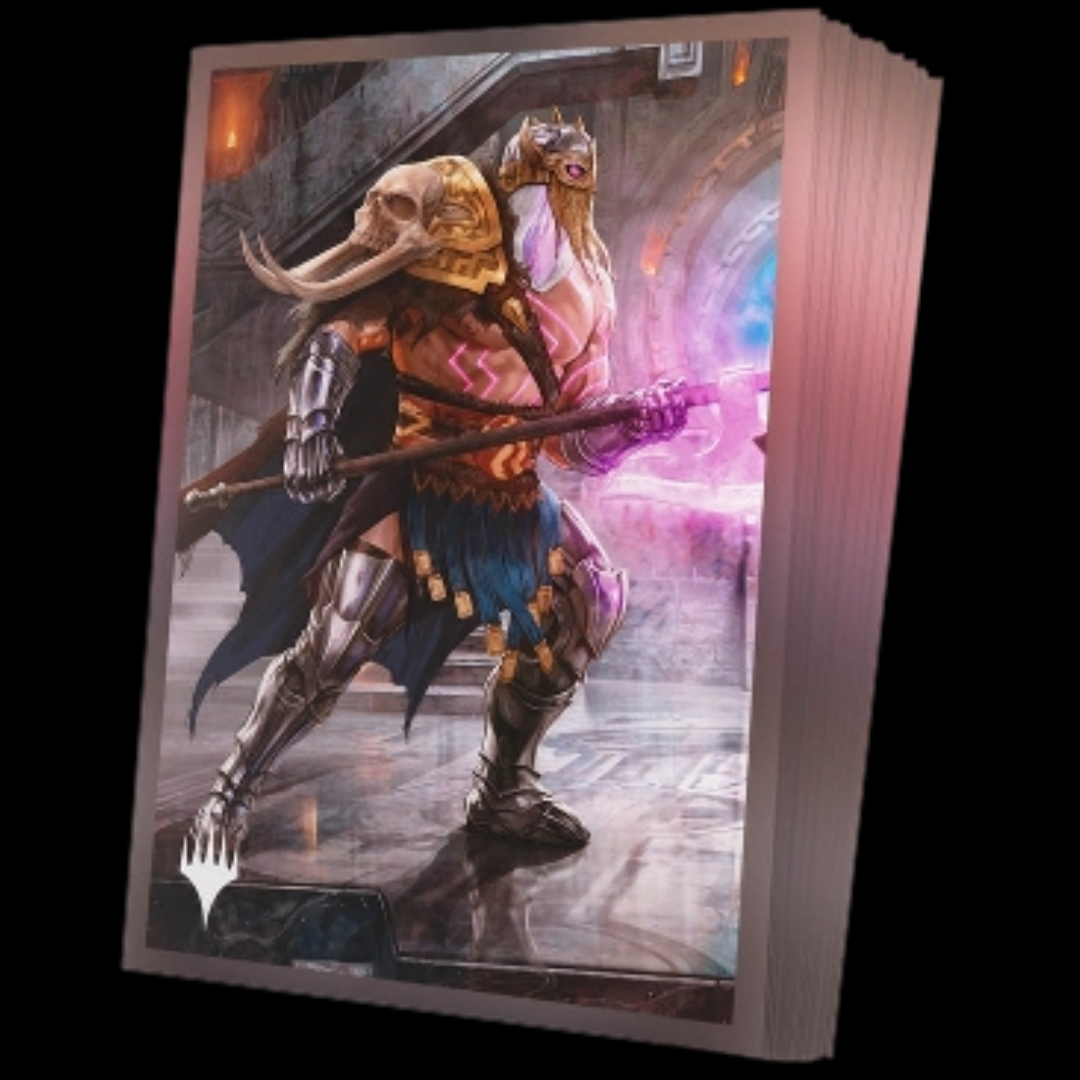 Gamegenic: Magic The Gathering: Reality Fracture: Premium Art Sleeves - Garruk Of The Veil
