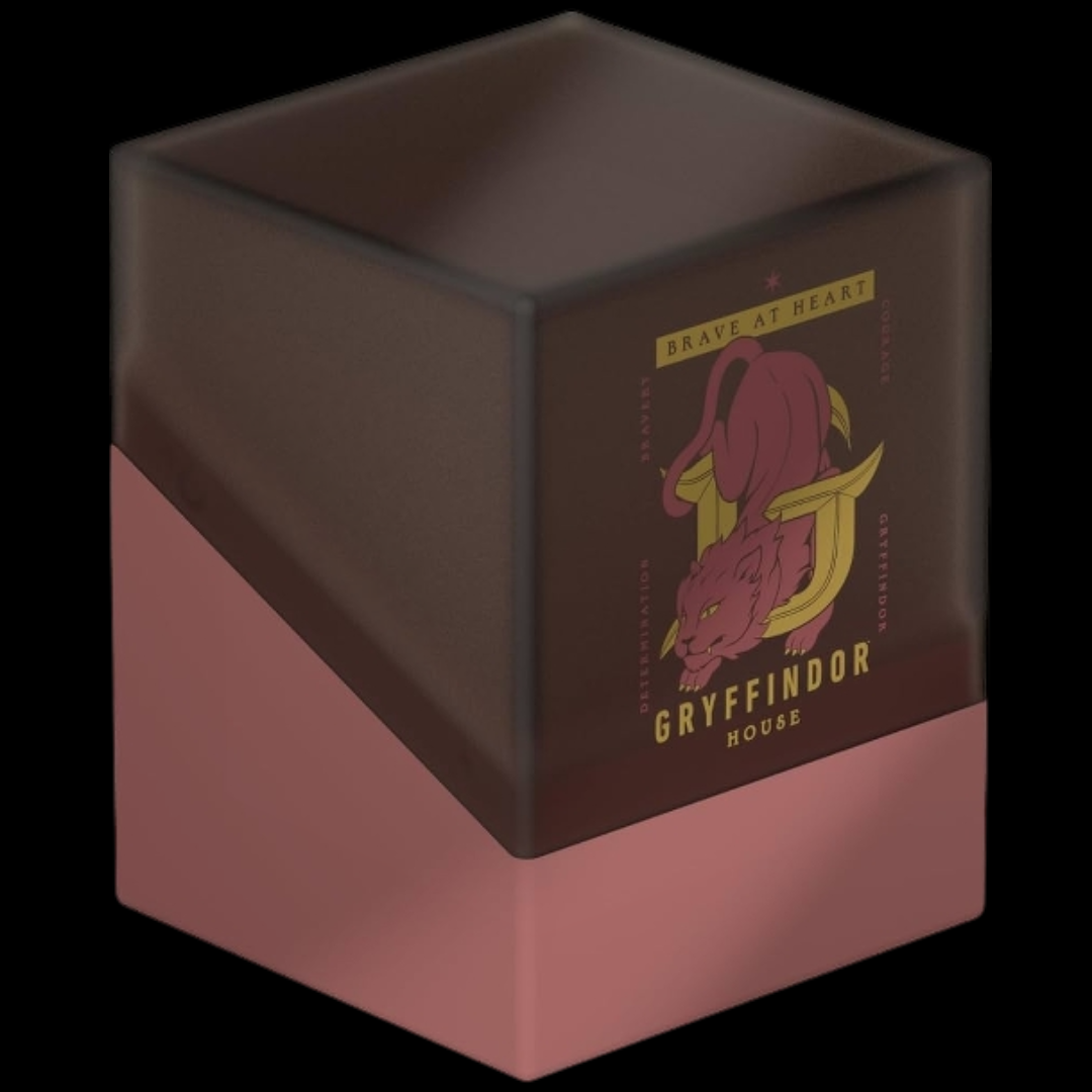 Ultimate Guard Boulder 100+ Deck Box: Harry Potter 4 Houses - Gryffindor