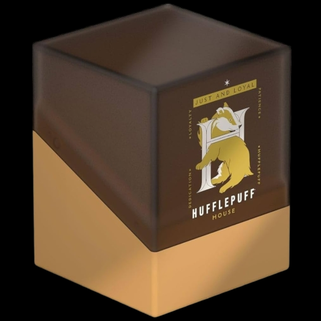 Ultimate Guard Boulder 100+ Deck Box: Harry Potter 4 Houses - Hufflepuff