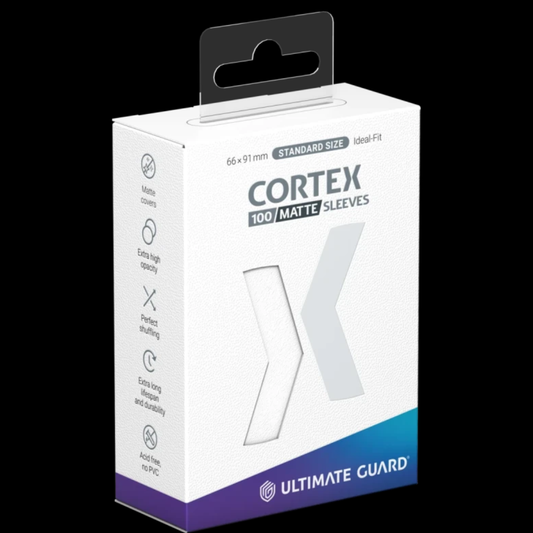 Cortex Sleeves Matte Standard Size (100) - White