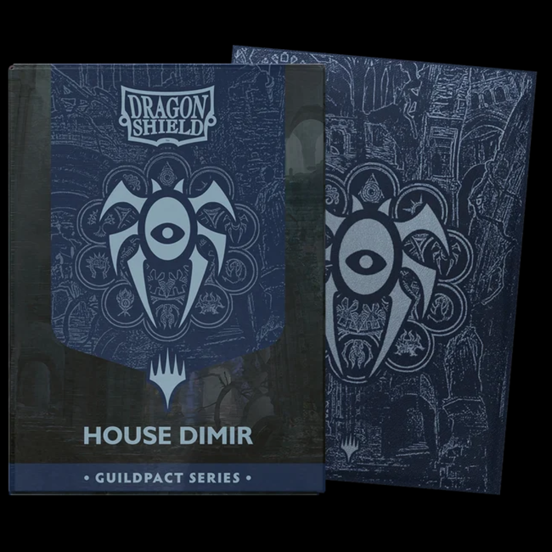 Dragon Shield Guildpact Series - House Dimir - Matte Dual Art Sleeves