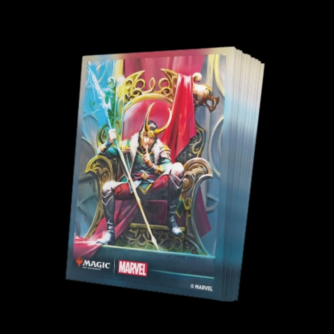 GAMEGENIC: MAGIC THE GATHERING: MARVEL SUPER HEROES: PREMIUM ART SLEEVES: LOKI AND DOCTOR DOOM