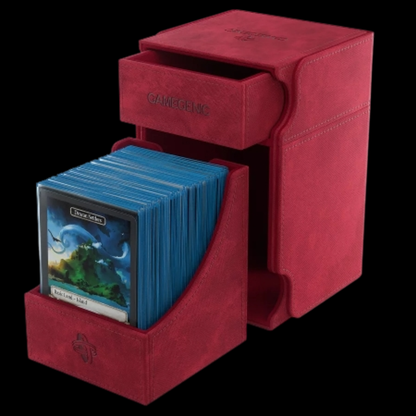 GAMEGENIC: WATCHTOWER DECK BOX 100+(RED)