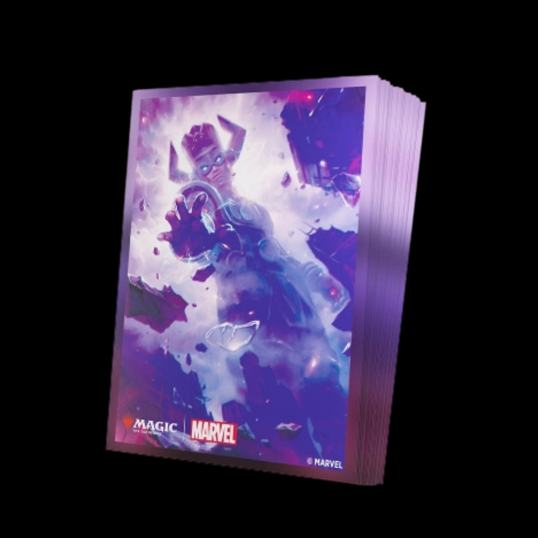 GAMEGENIC: MAGIC THE GATHERING: MARVEL SUPER HEROES: PREMIUM ART SLEEVES: GALACTUS TOKEN