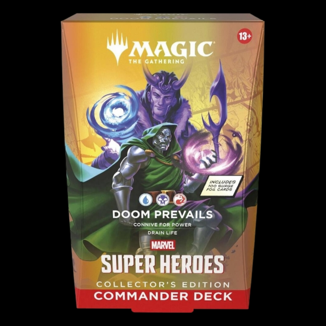Magic The Gathering: Marvel Super Heroes Commander Deck Precon - Doom Prevails (Collector's Edition)