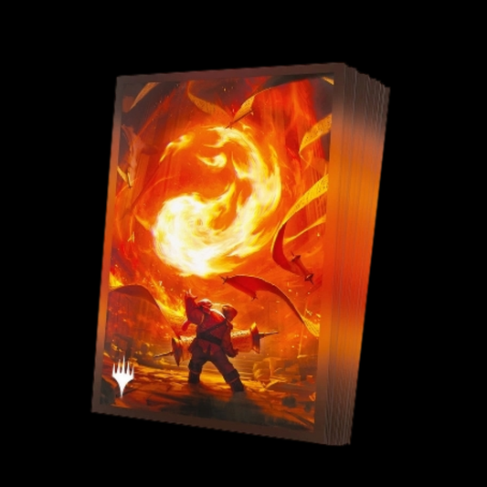 Magic: The Gathering Secrets of Strixhaven Premium Art Sleeves 100 - Mountain