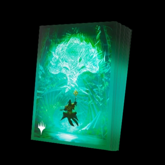 Magic: The Gathering Secrets of Strixhaven Premium Art Sleeves 100 - Forest