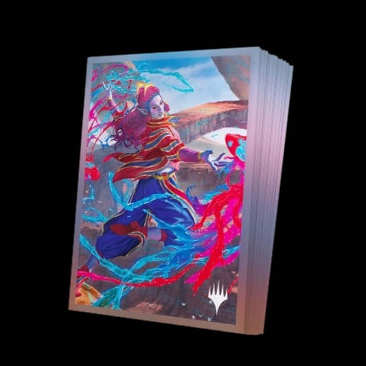 Magic: The Gathering Secrets of Strixhaven Premium Art Sleeves 100 - Rootha Mastering The Moment