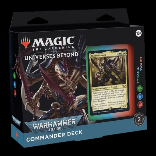 Magic The Gathering: Universes Beyond: Warhammer 40,000 - Tyranid Swarm Commander Deck Precon