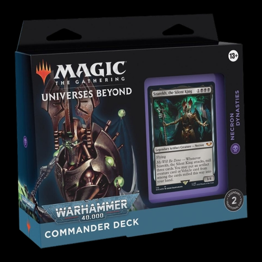 Magic The Gathering: Universes Beyond: Warhammer 40,000 - Necron Dynasties Commander Deck Precon
