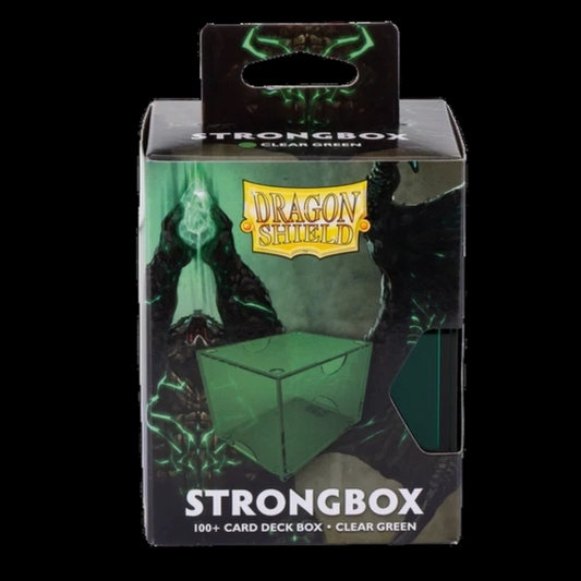 Dragon Shield Strong Deck Box - Clear Green