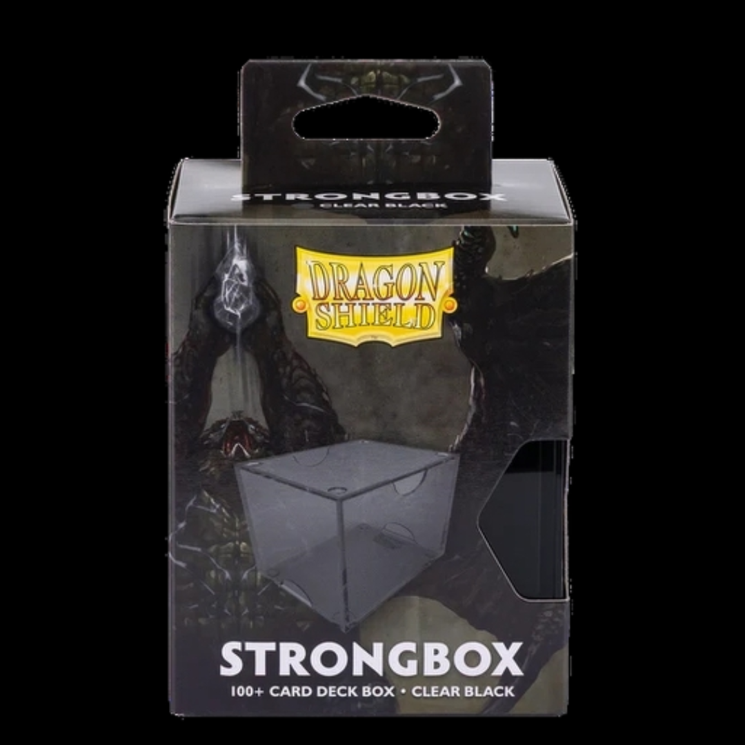 Dragon Shield Strong Deck Box - Clear Black