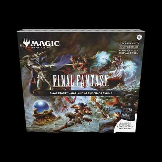 FINAL FANTASY - Scene Box (Garland at the Chaos Shrine)