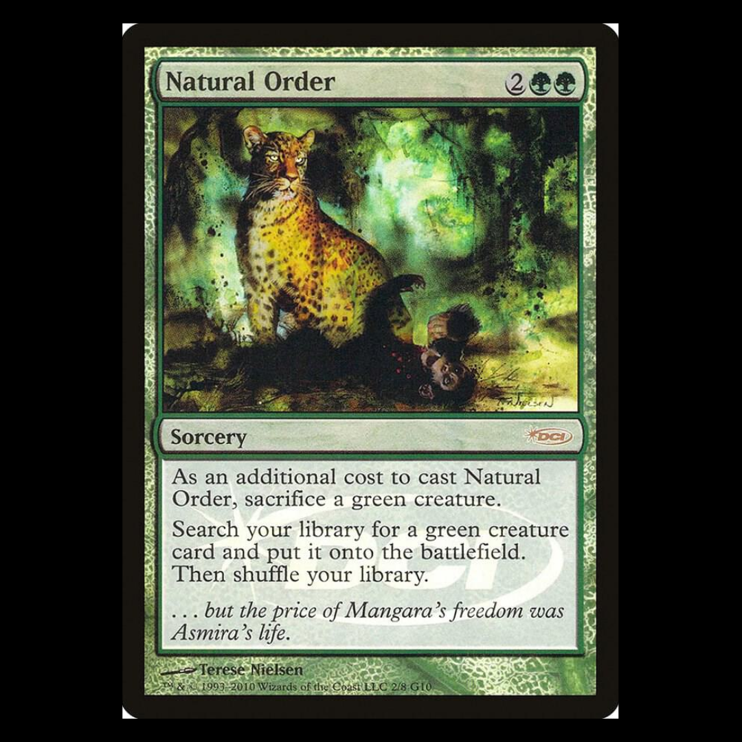 NEAR MINT FOIL Natural Order - Judge Promos