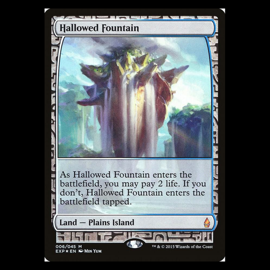 NEAR MINT FOIL Hallowed Fountain - Zendikar Expeditions
