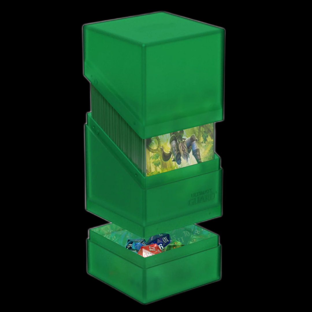 Ultimate Guard Boulder N Tray 100+ Deck Box - Emerald