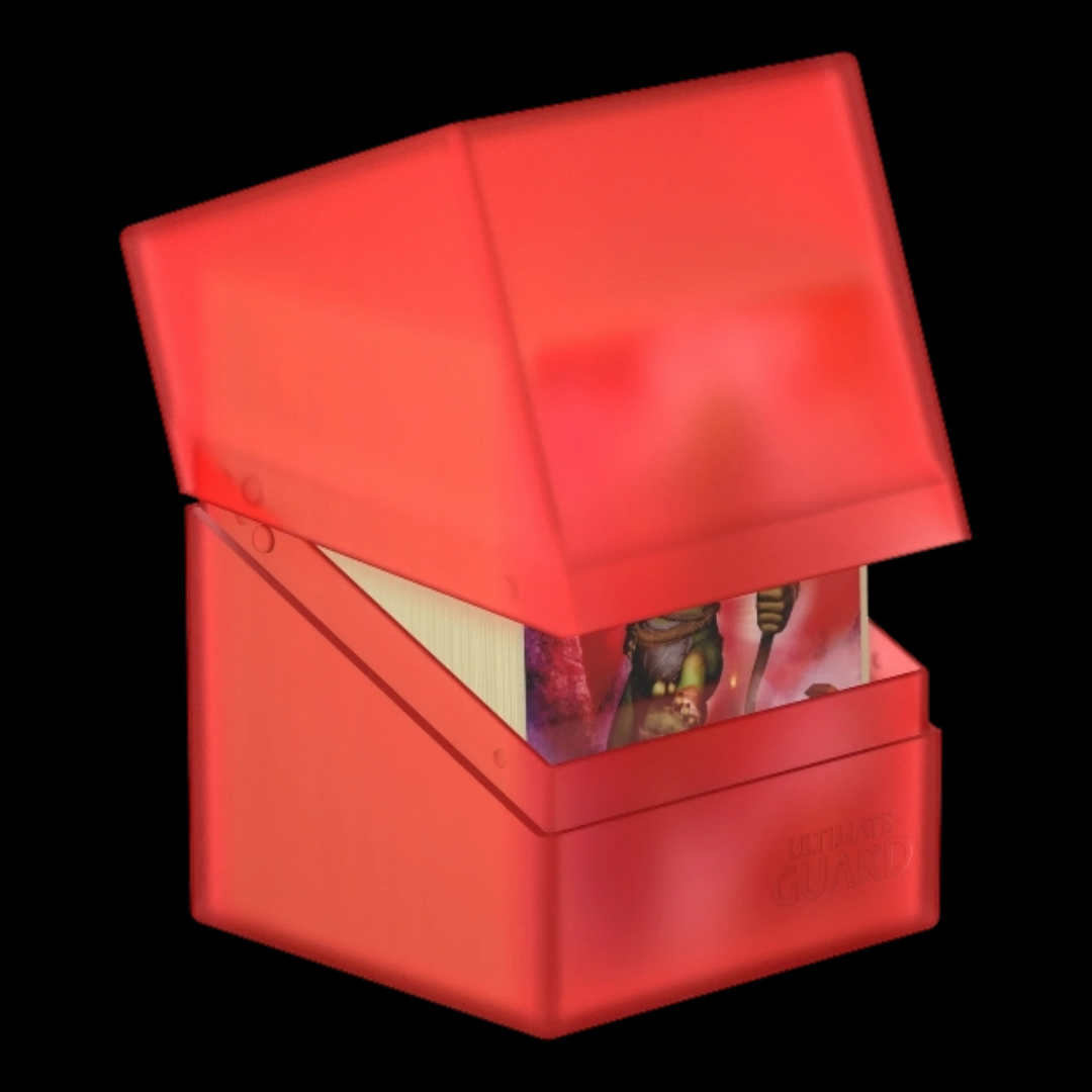 Ultimate Guard Boulder Deck Box 100+ Ruby Red