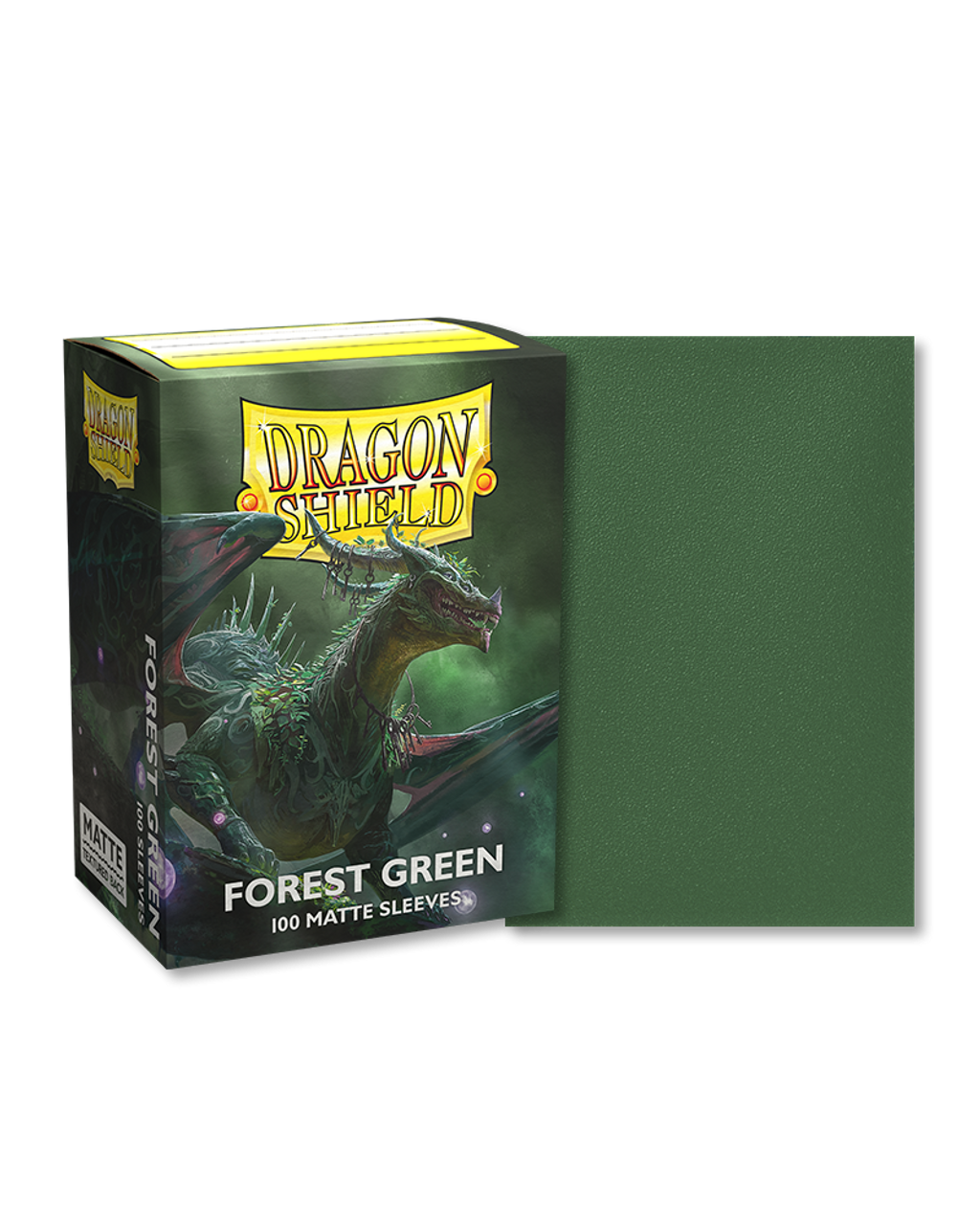 Dragon Shield Sleeves Matte - Forest Green (100)
