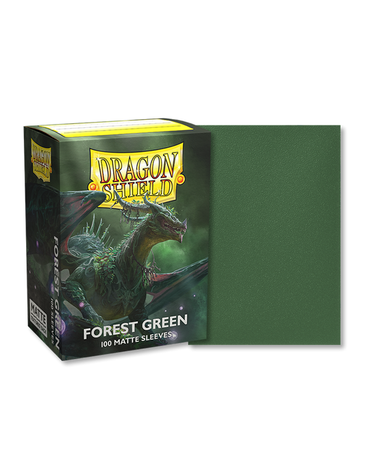 Dragon Shield Sleeves Matte - Forest Green (100)