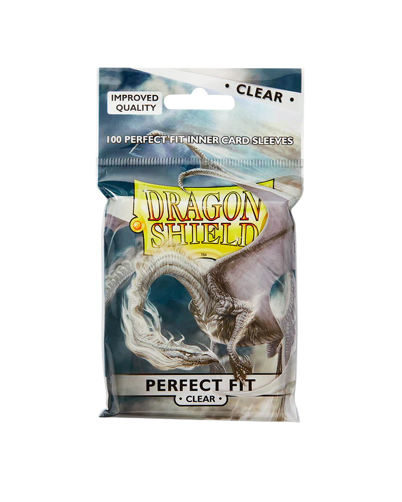 Dragon Shield Toploading Perfect Fit Sleeves Clear (100) (Doesn't count towards sleeve special)