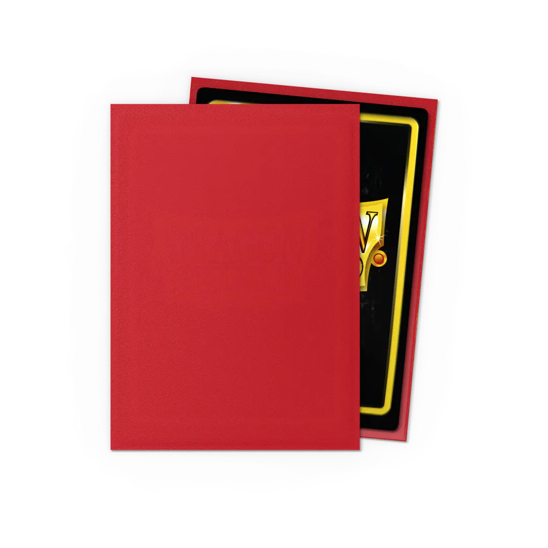 Dragon Shield Sleeves Matte - Crimson (100)