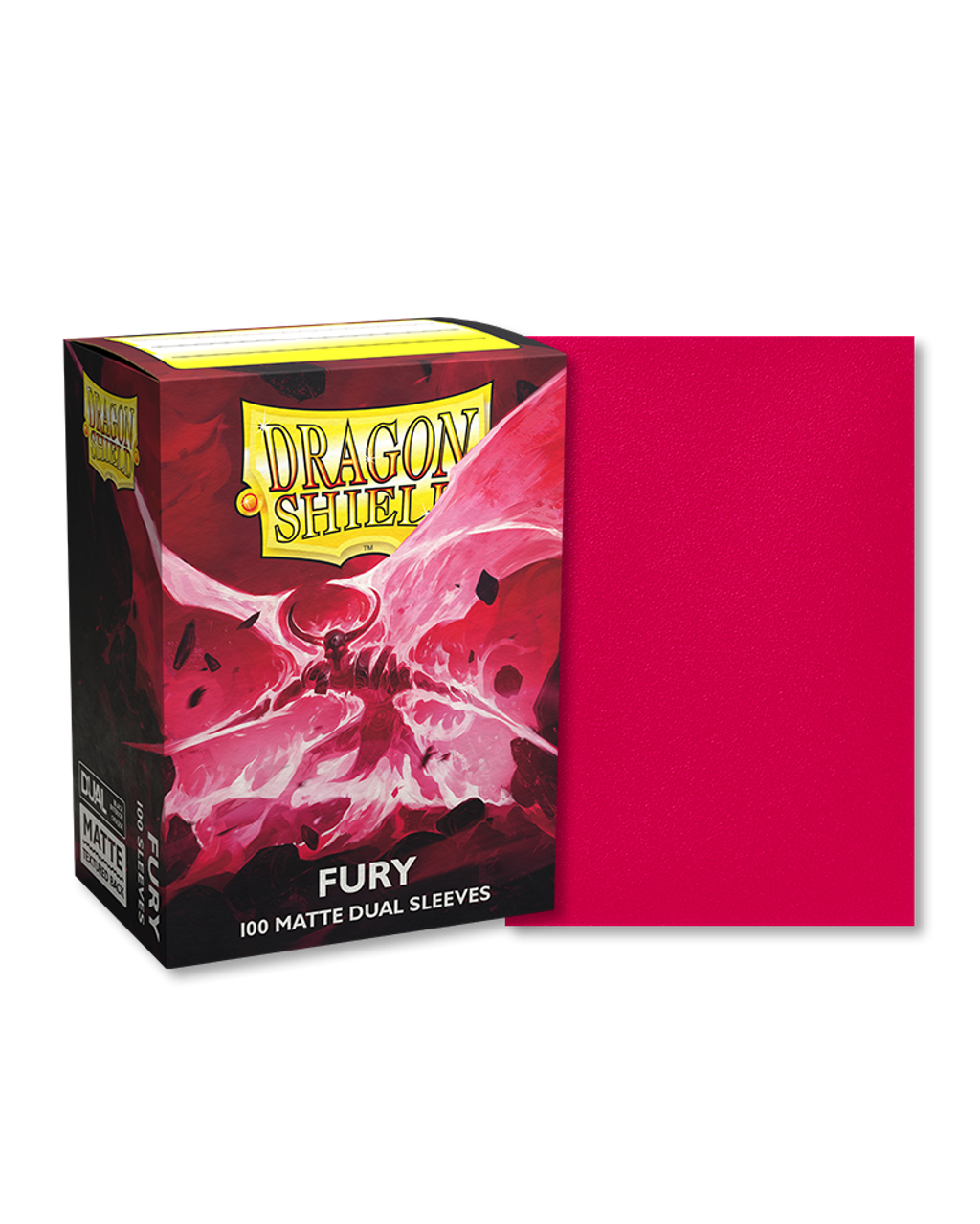 Dragon Shield Dual Matte Sleeves - Fury (100)