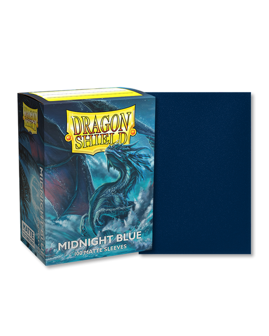 Dragon Shield Sleeves Matte - Midnight Blue (100)