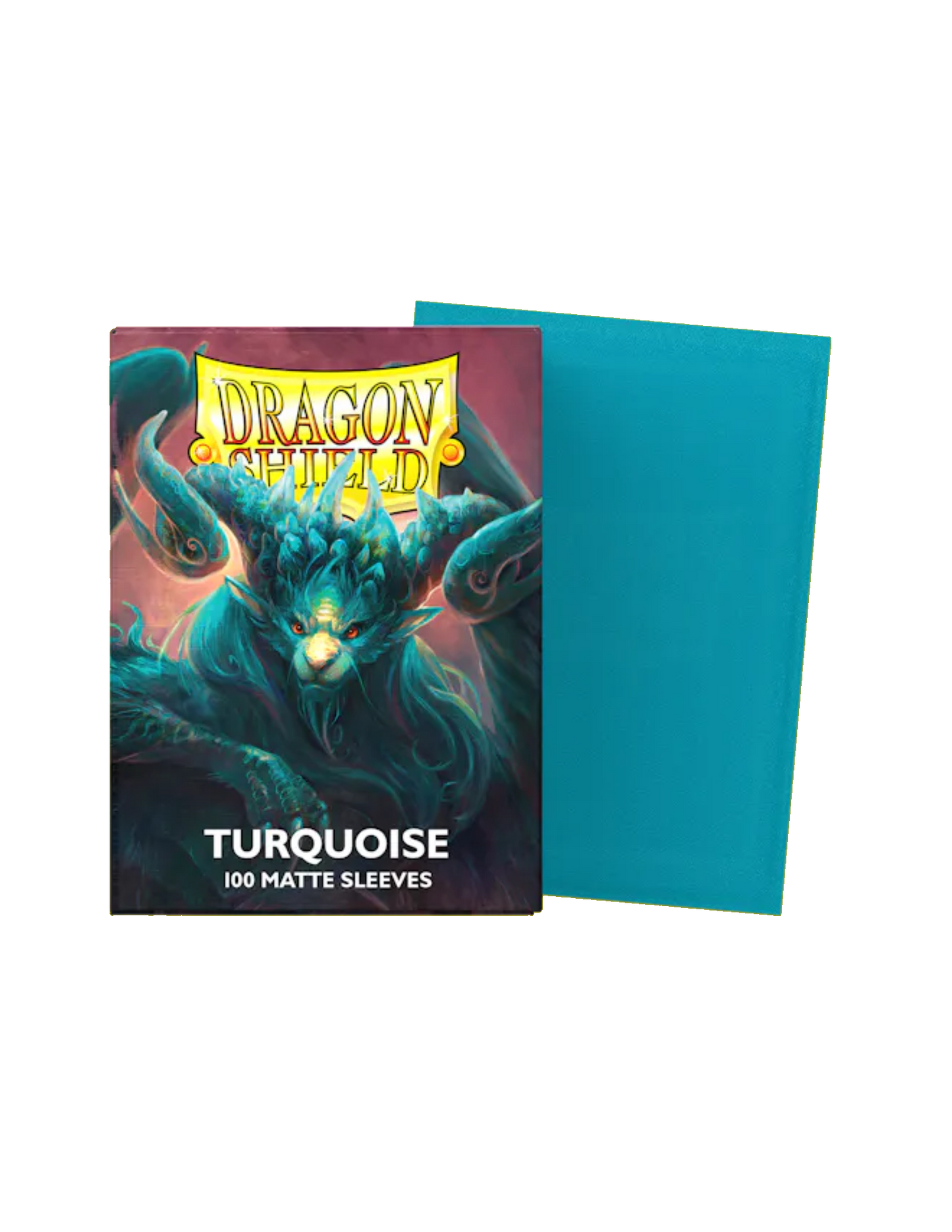 Dragon Shield Sleeves Matte - Turquoise (100)