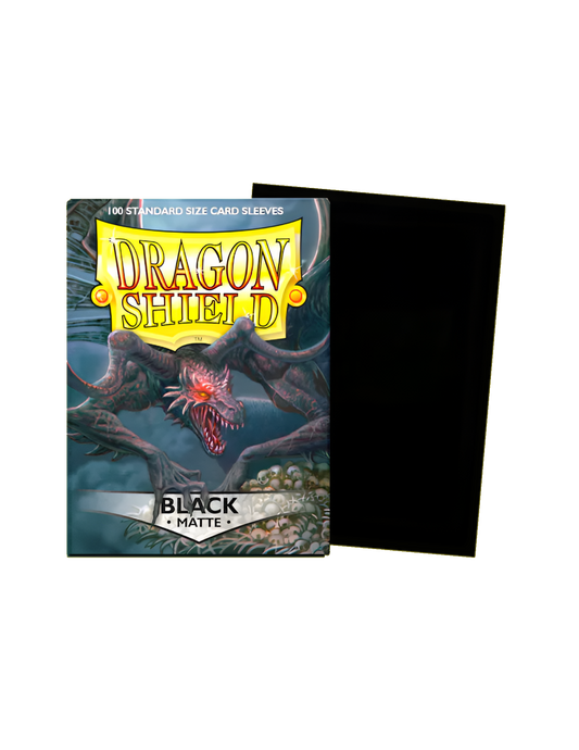 Dragon Shield Sleeves Matte - Black (100)