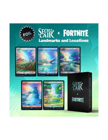 Secret Lair x Fortnite: Landmarks and Locations - Traditional Foil Edition