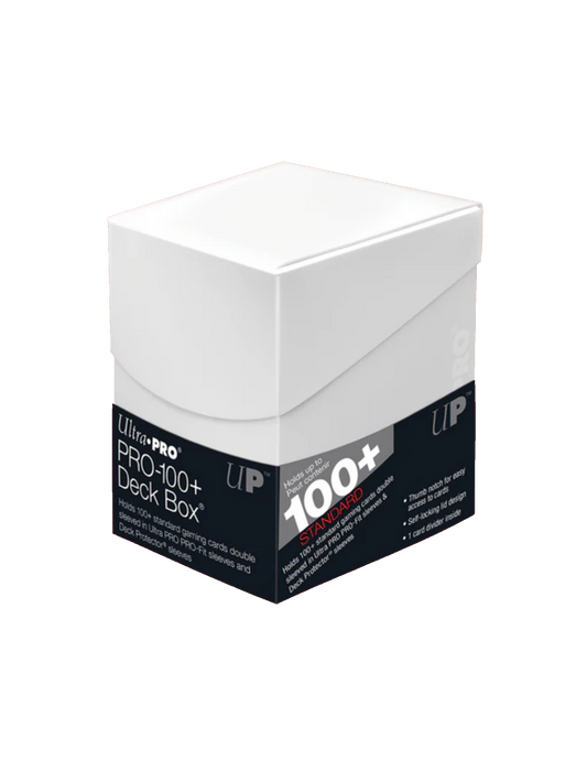 Eclipse Ultra PRO 100+ Deck Box -  Artic White