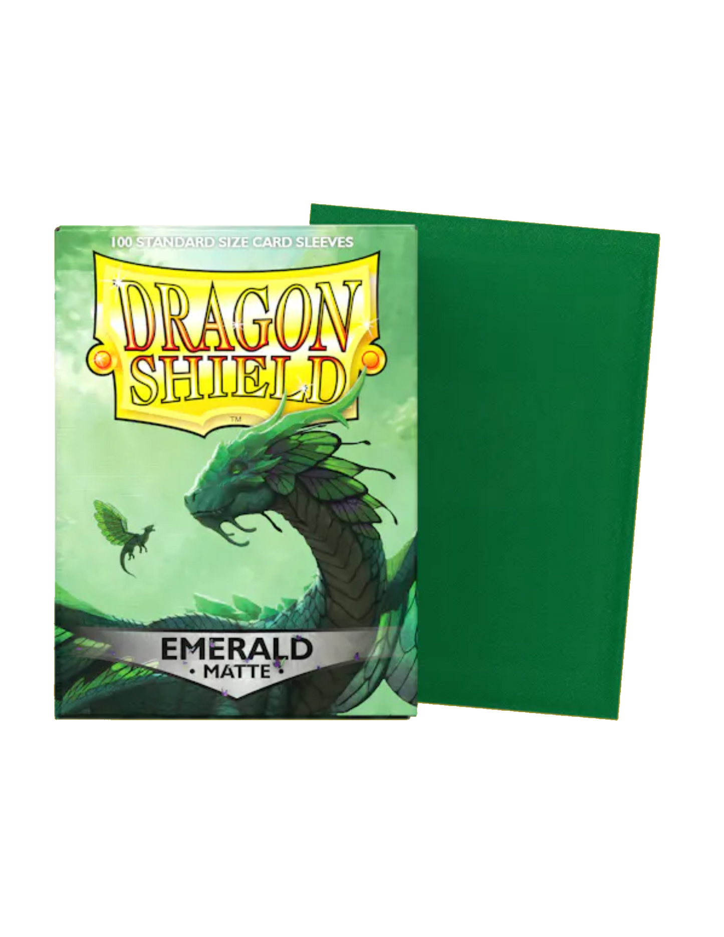 Dragon Shield Sleeves Matte - Emerald (100)