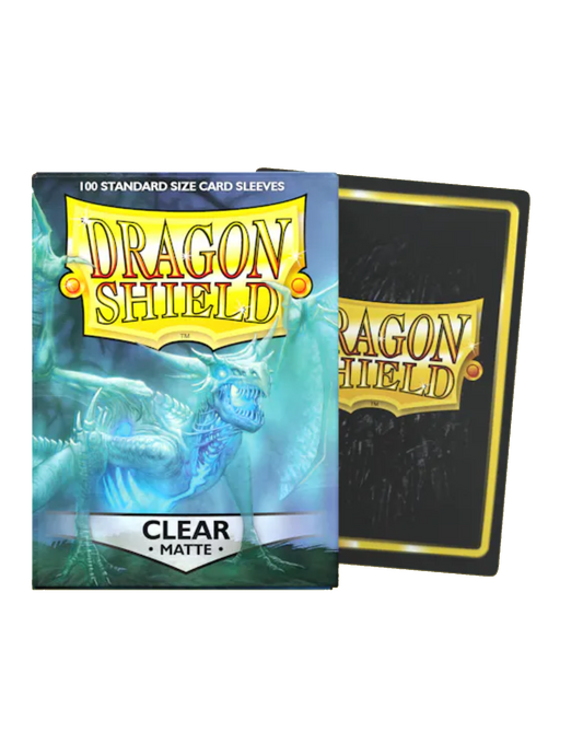 Dragon Shield Matte Sleeves - Clear (100)