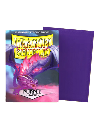 Dragon Shield Matte Sleeves - Purple (100)