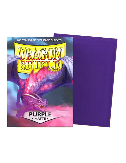 Dragon Shield Matte Sleeves - Purple (100)