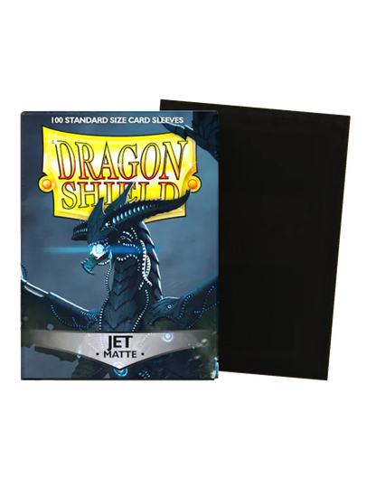 Dragon Shield  Matte Sleeves - Jet (100)