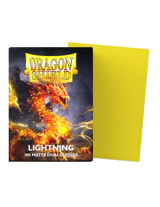 Dragon Shield Dual Matte Sleeves - Lightning (100)