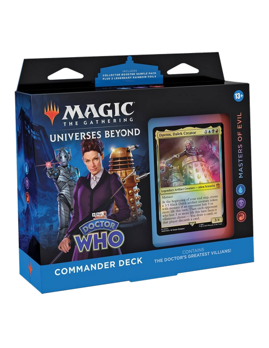 Universes Beyond: Doctor Who - Masters of Evil Commander Deck Precon