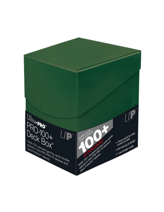 Eclipse Ultra PRO 100+ Deck Box - Forest Green