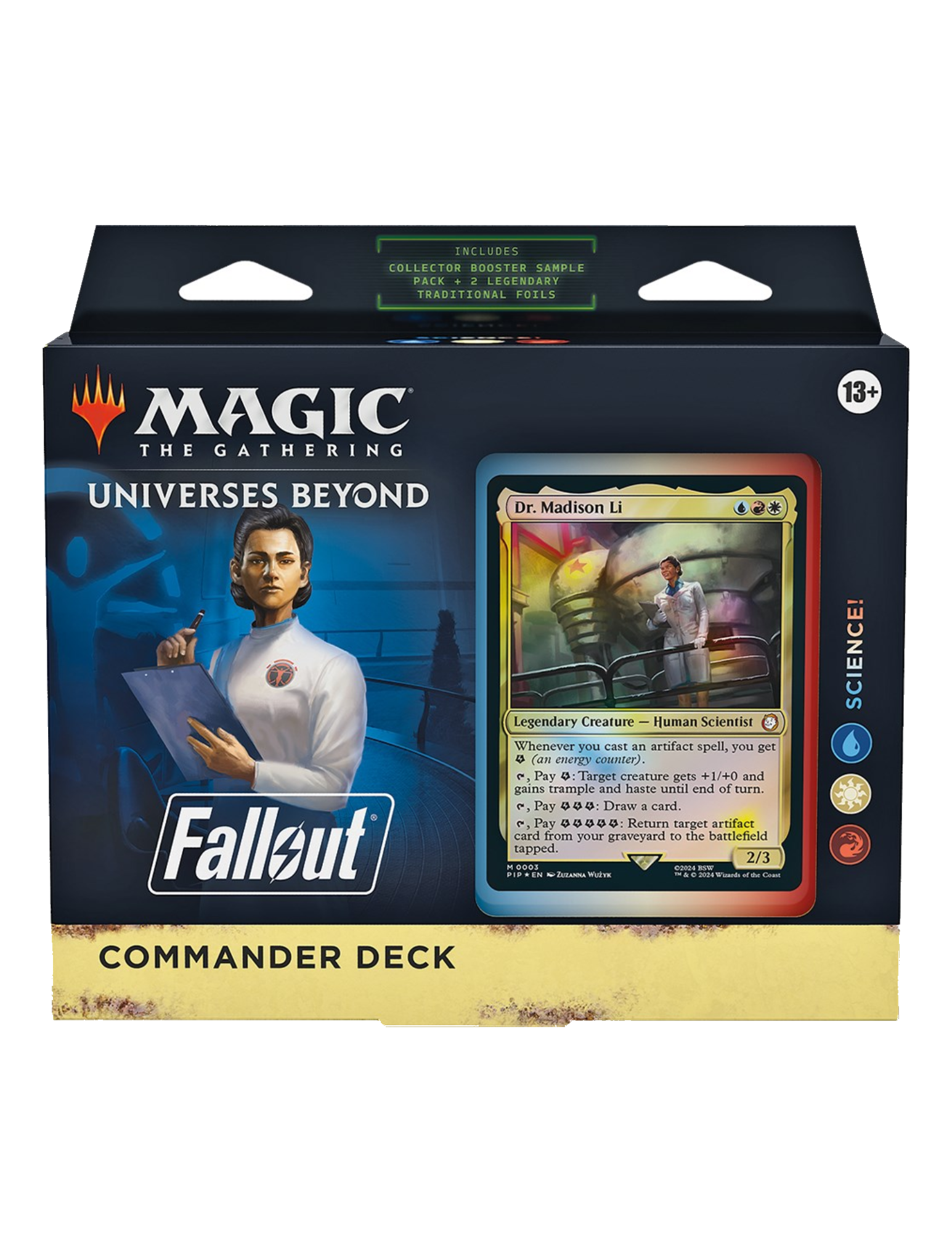 Universes Beyond: Fallout - Science! Commander Deck Precon Fabled Tavern Universes Beyond: Fallout - Science! Commander Deck Precon Fabled Tavern