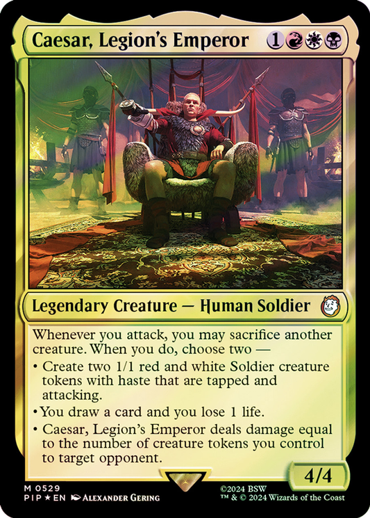 Universes Beyond: Fallout - Hail, Caesar Commander Deck Precon