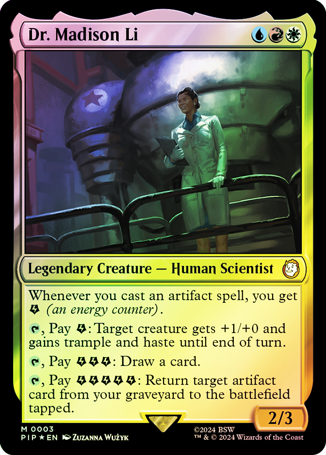 Universes Beyond: Fallout - Science! Commander Deck Precon Fabled Tavern Universes Beyond: Fallout - Science! Commander Deck Precon Fabled Tavern