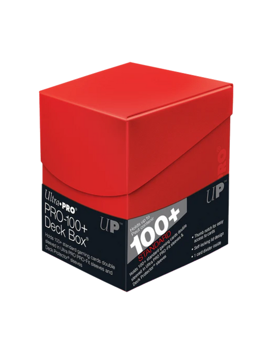 Eclipse Ultra PRO 100 + Deck Box - Apple Red