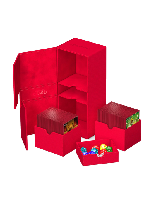 Ultimate Guard Twin FlipnTray Deck Box 266+ Red